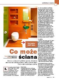 Co może ściana - Łazienka pod lupą